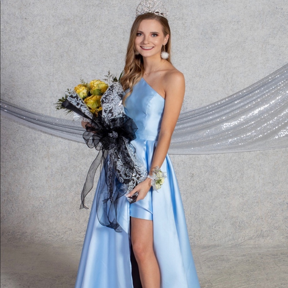 Light Blue Sherri Hill Dress
